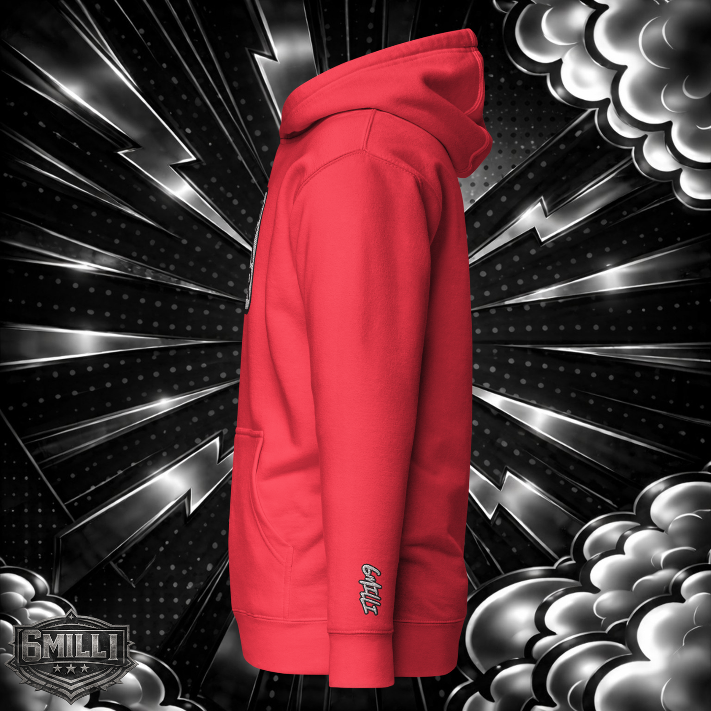 Red Flags F#uk Better Embroidered Hoodie