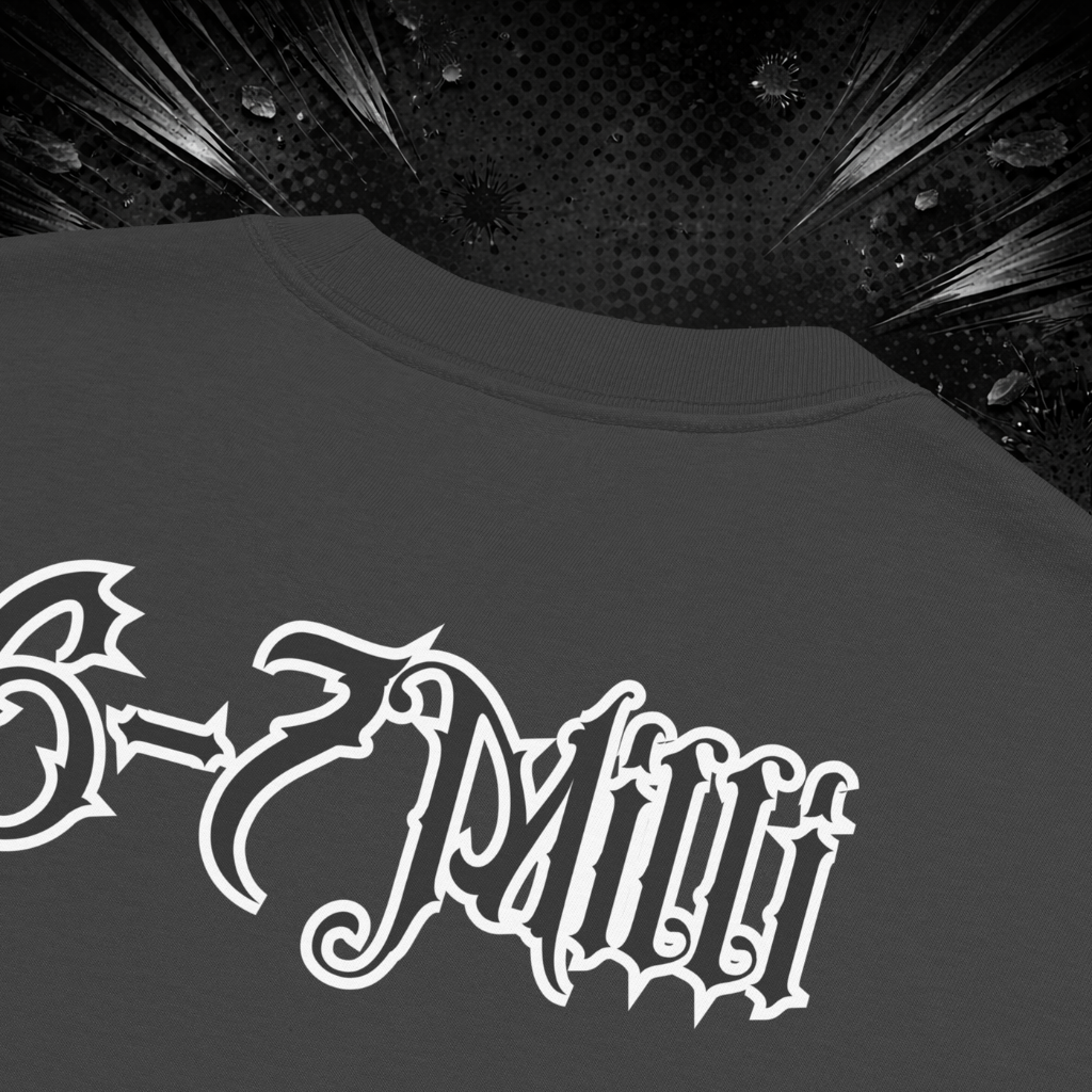 6-7MILLI - Oversized faded t-shirt