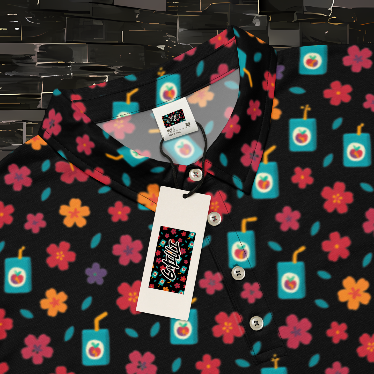 Juicebox slim fit polo