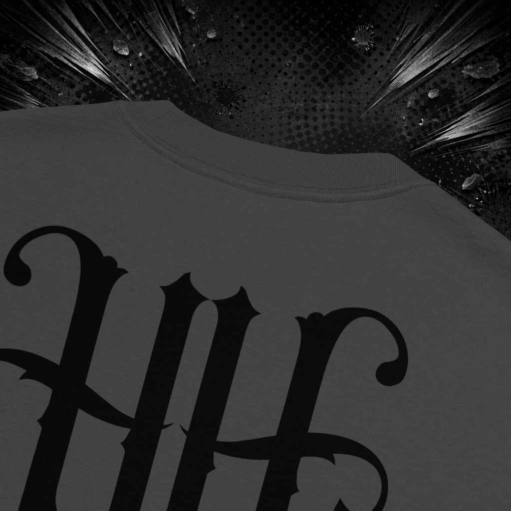 HH HE WAS RIGHT - Oversized faded t-shirt