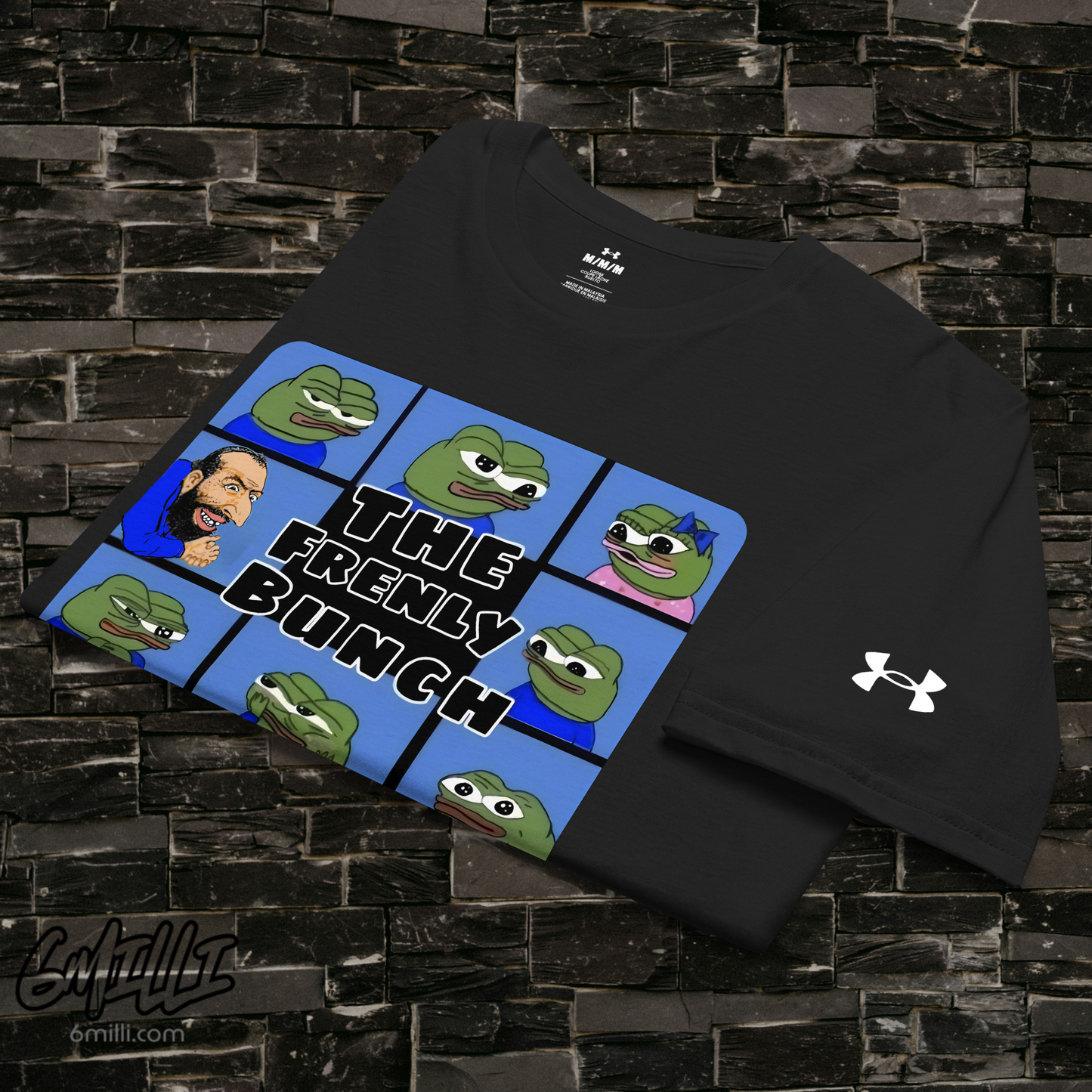 The Frenly Bunch Under ArmourⓇ athletic t-shirt