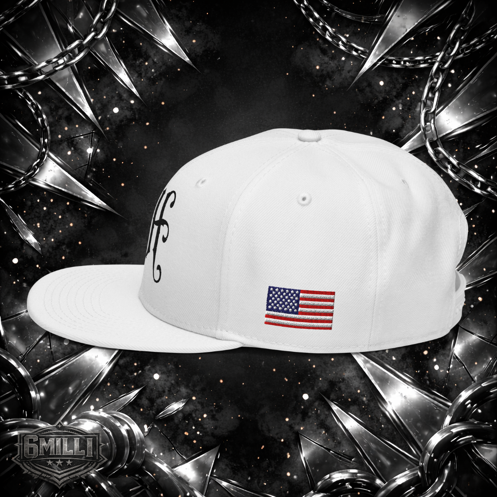 HH embroidered Snapback Hat