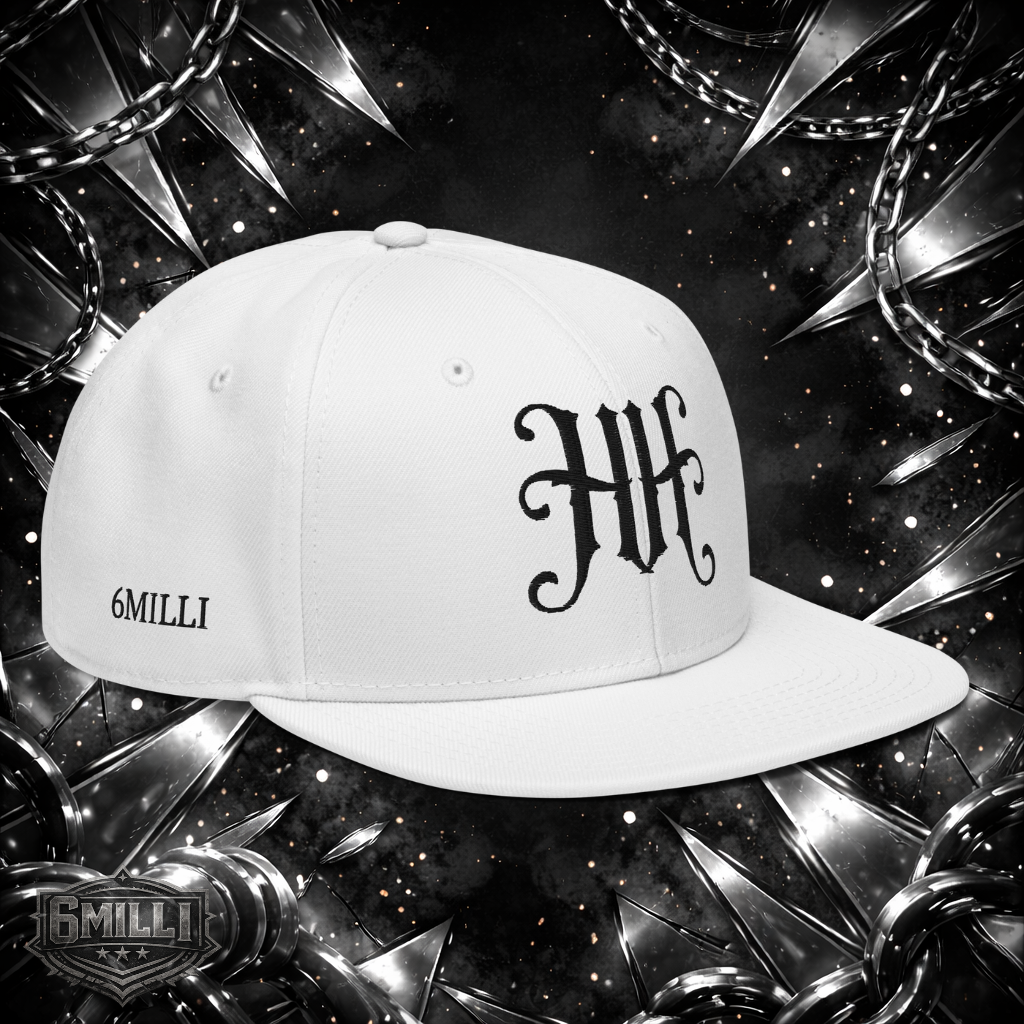 HH embroidered Snapback Hat