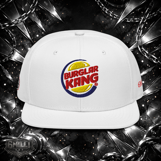 Burglar Kang Embroidered Snapback Hat