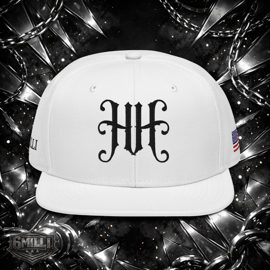 HH embroidered Snapback Hat