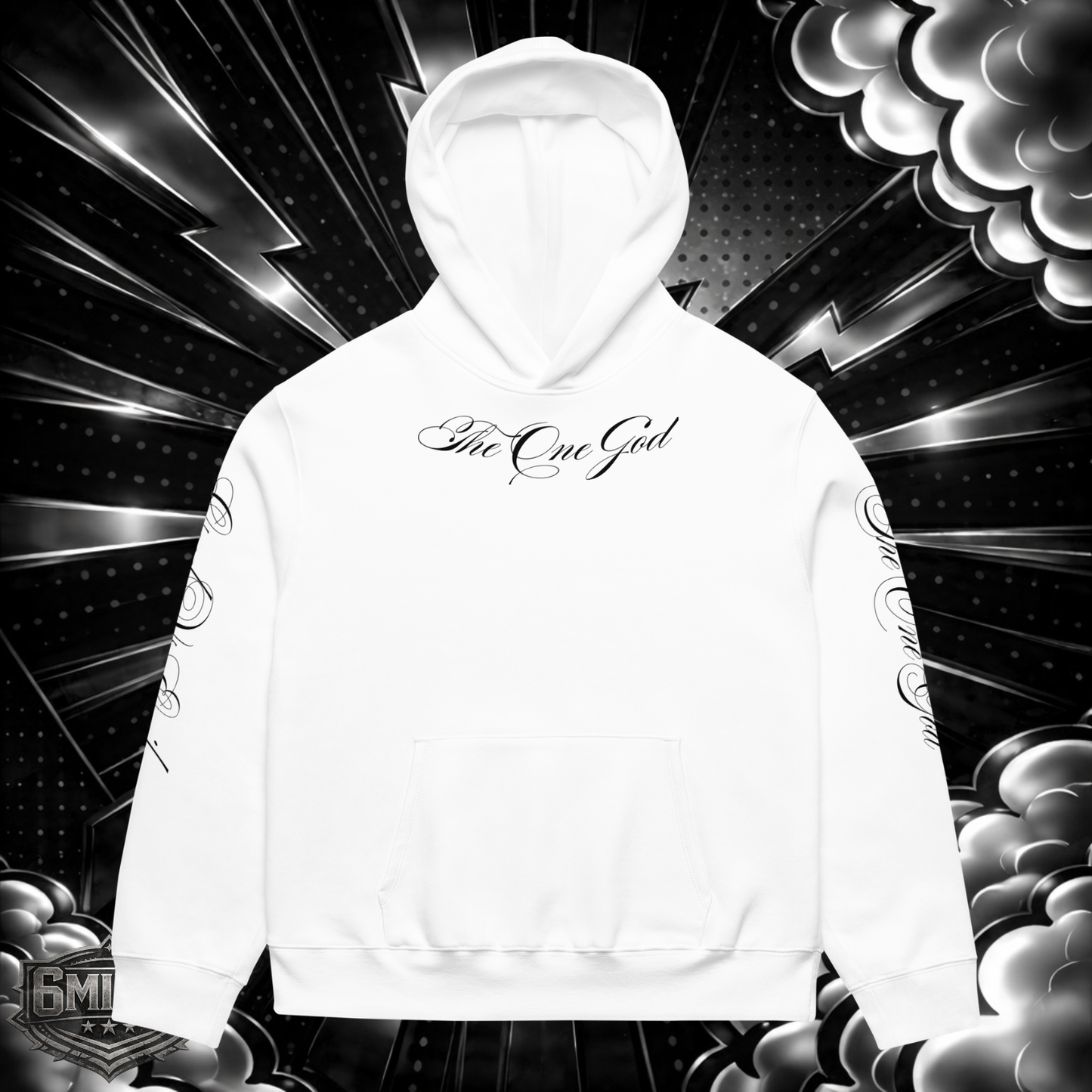 THE ONE GOD - Oversized heavyweight hoodie