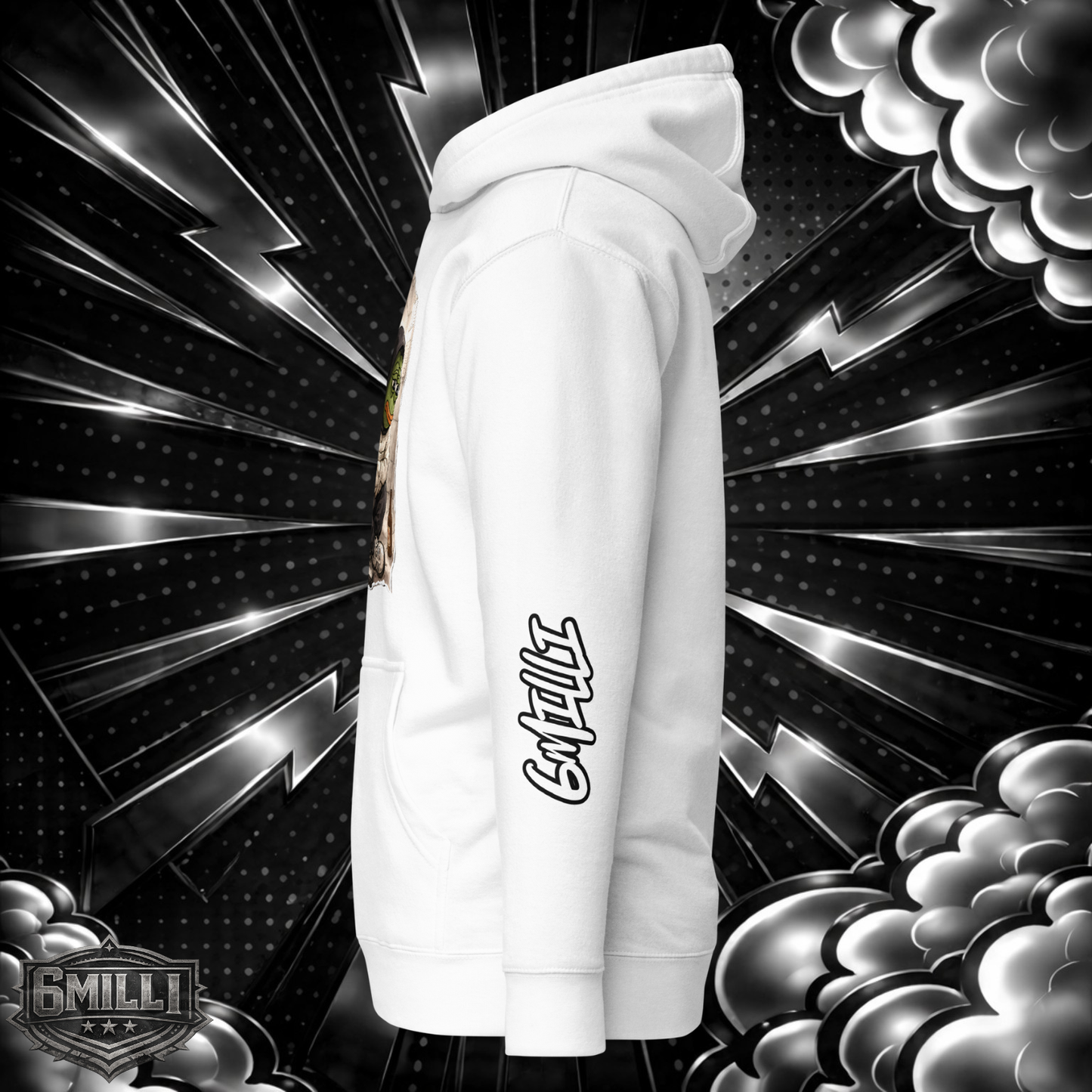 Nutcase White Hoodie