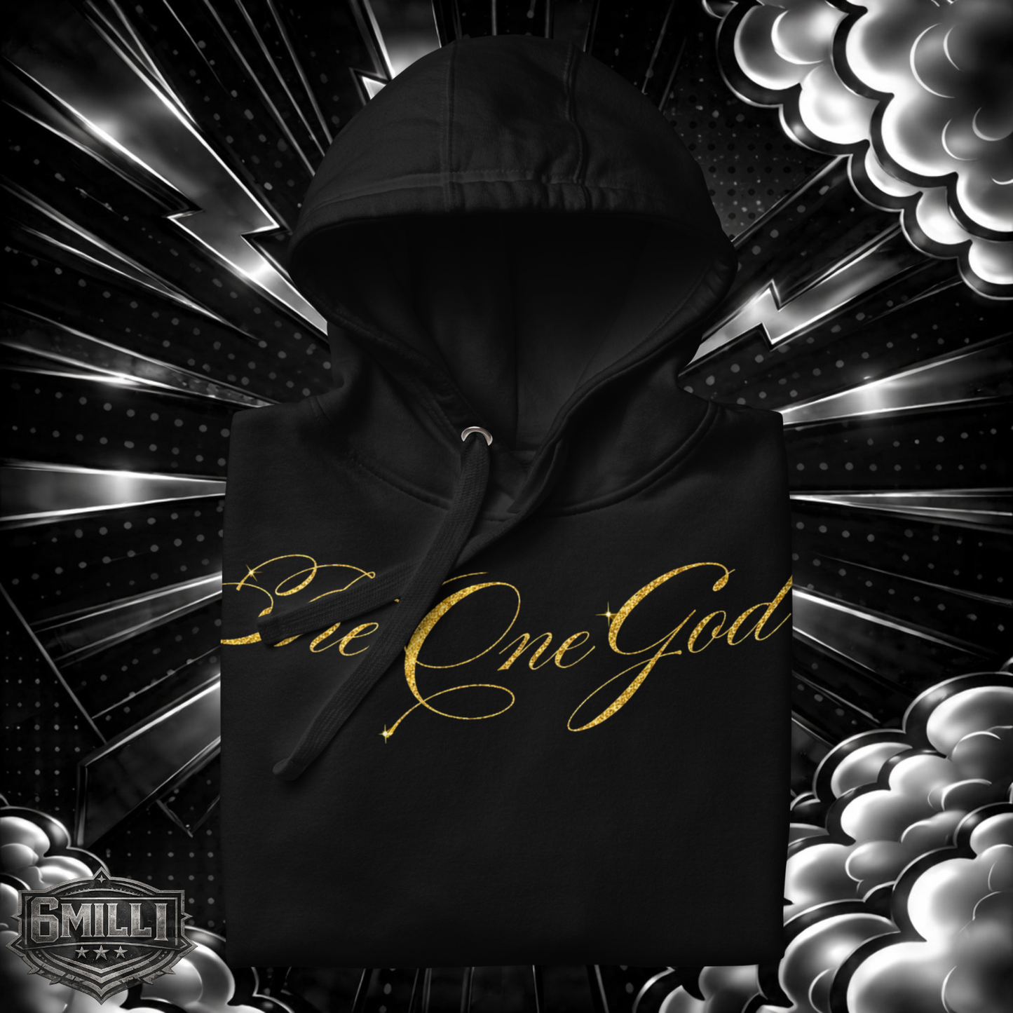 THE ONE GOD (GOLD) - Hoodie