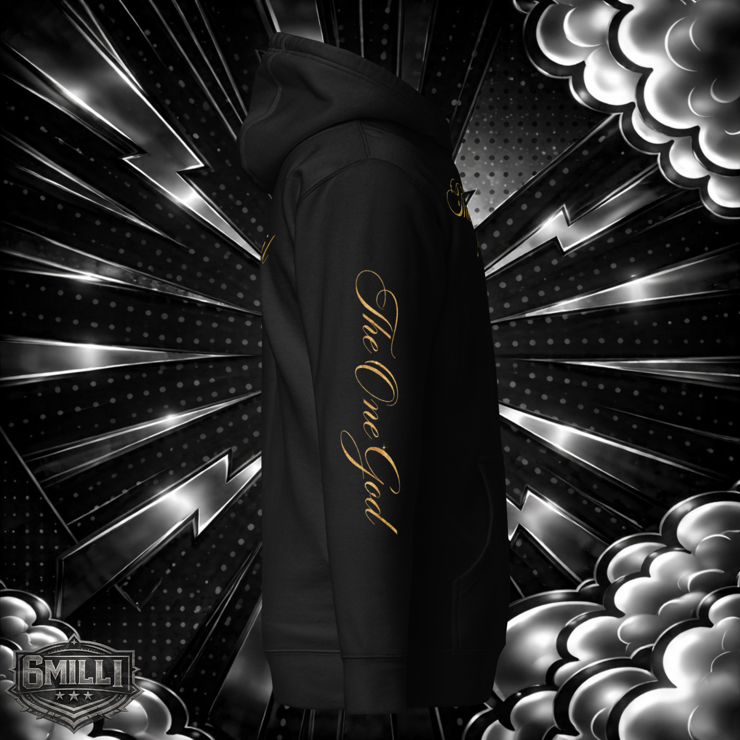 THE ONE GOD (GOLD) - Hoodie