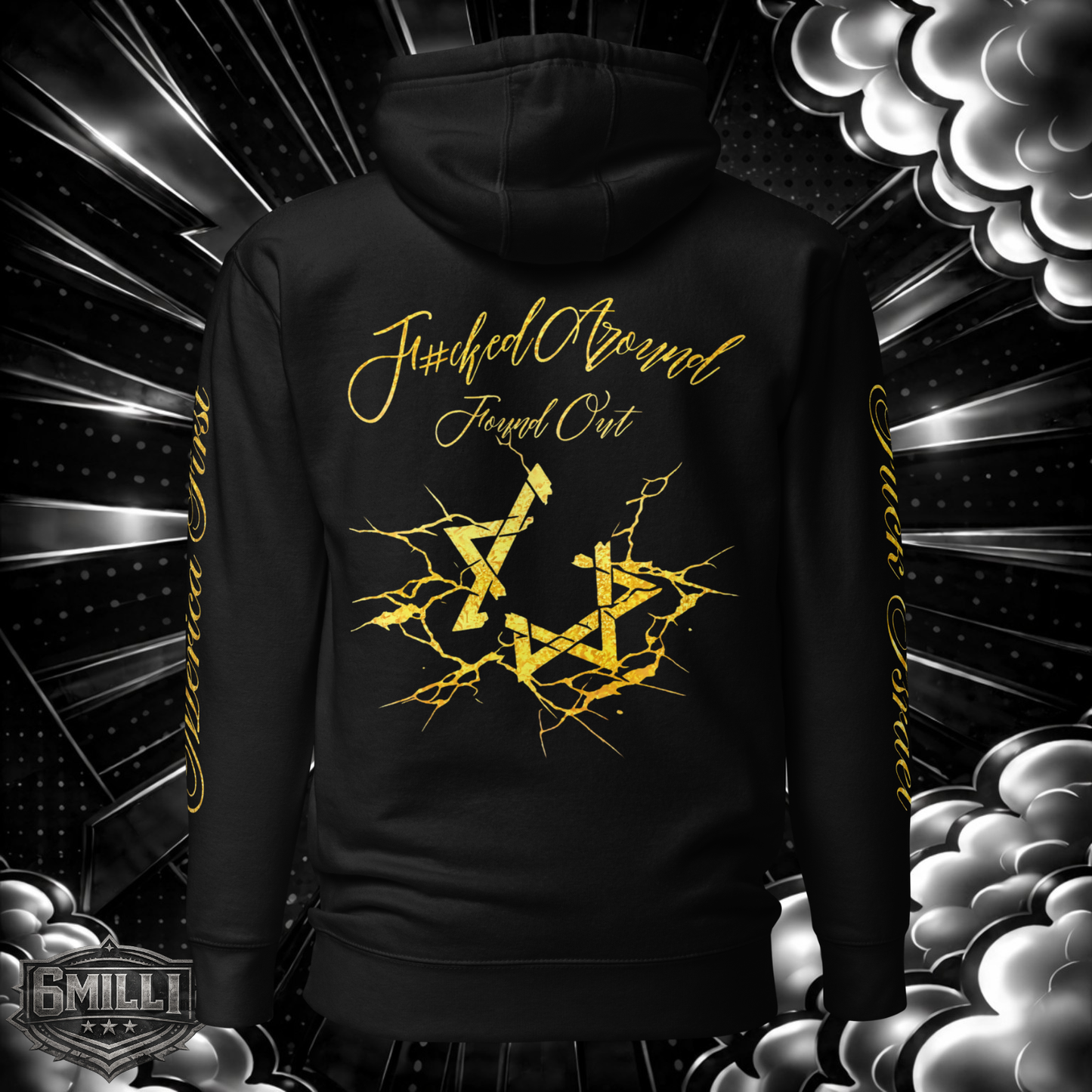 F#CK ISRAEL (GOLD) - Hoodie
