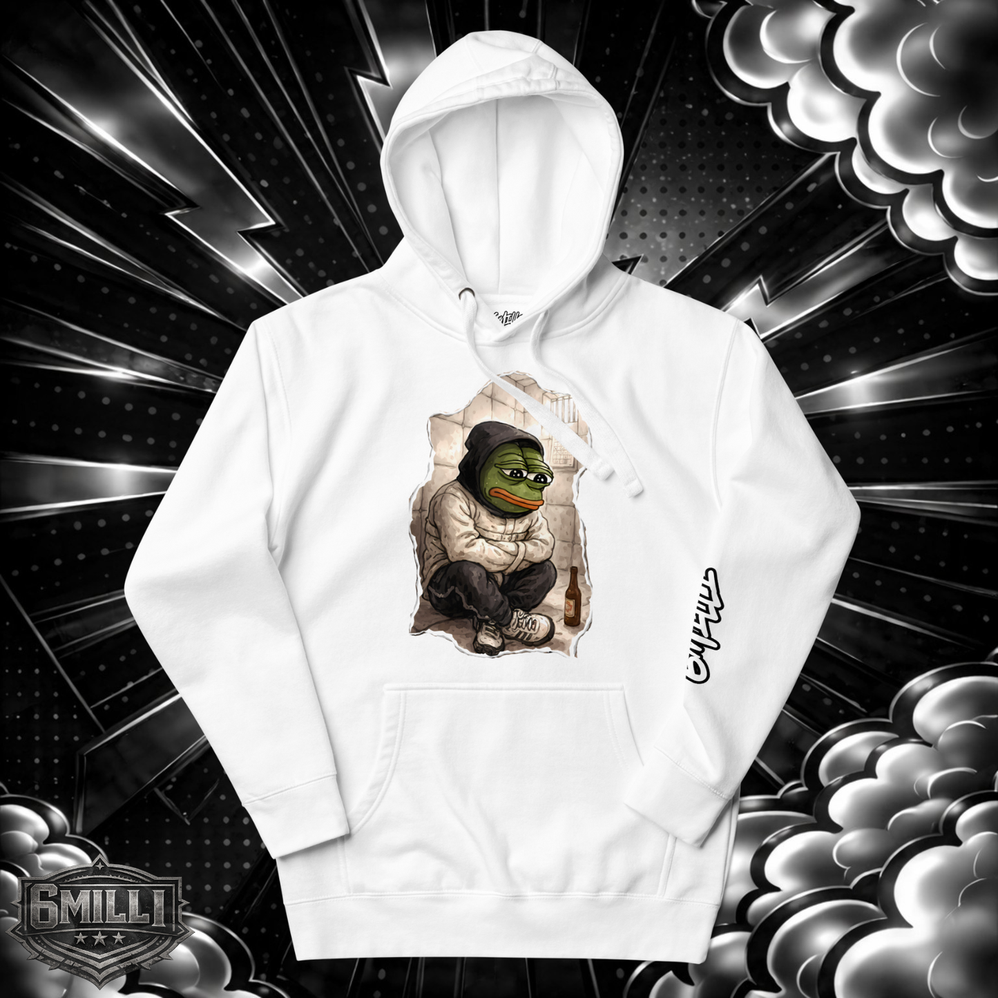 Nutcase White Hoodie