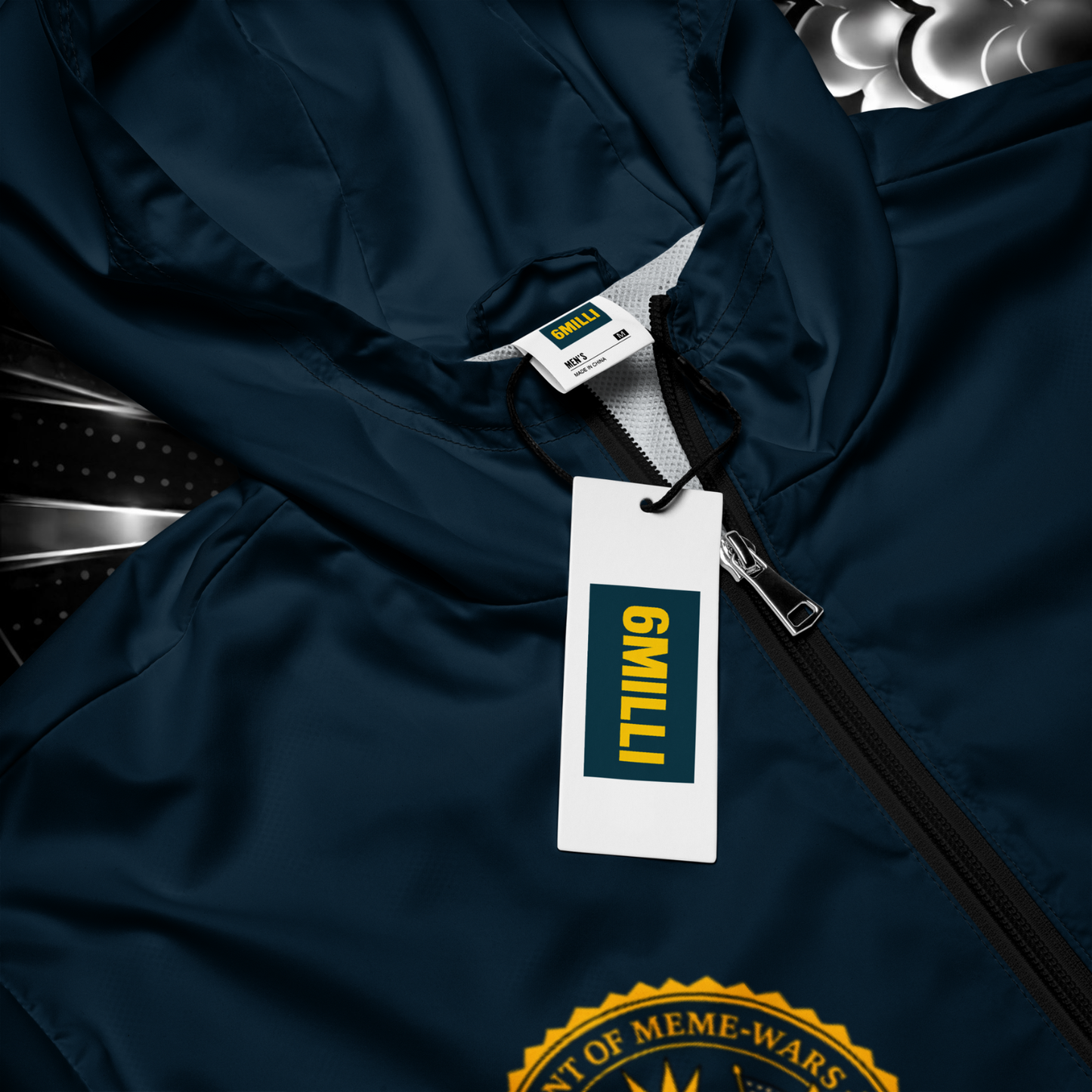 Department of Meme-War Men’s windbreaker