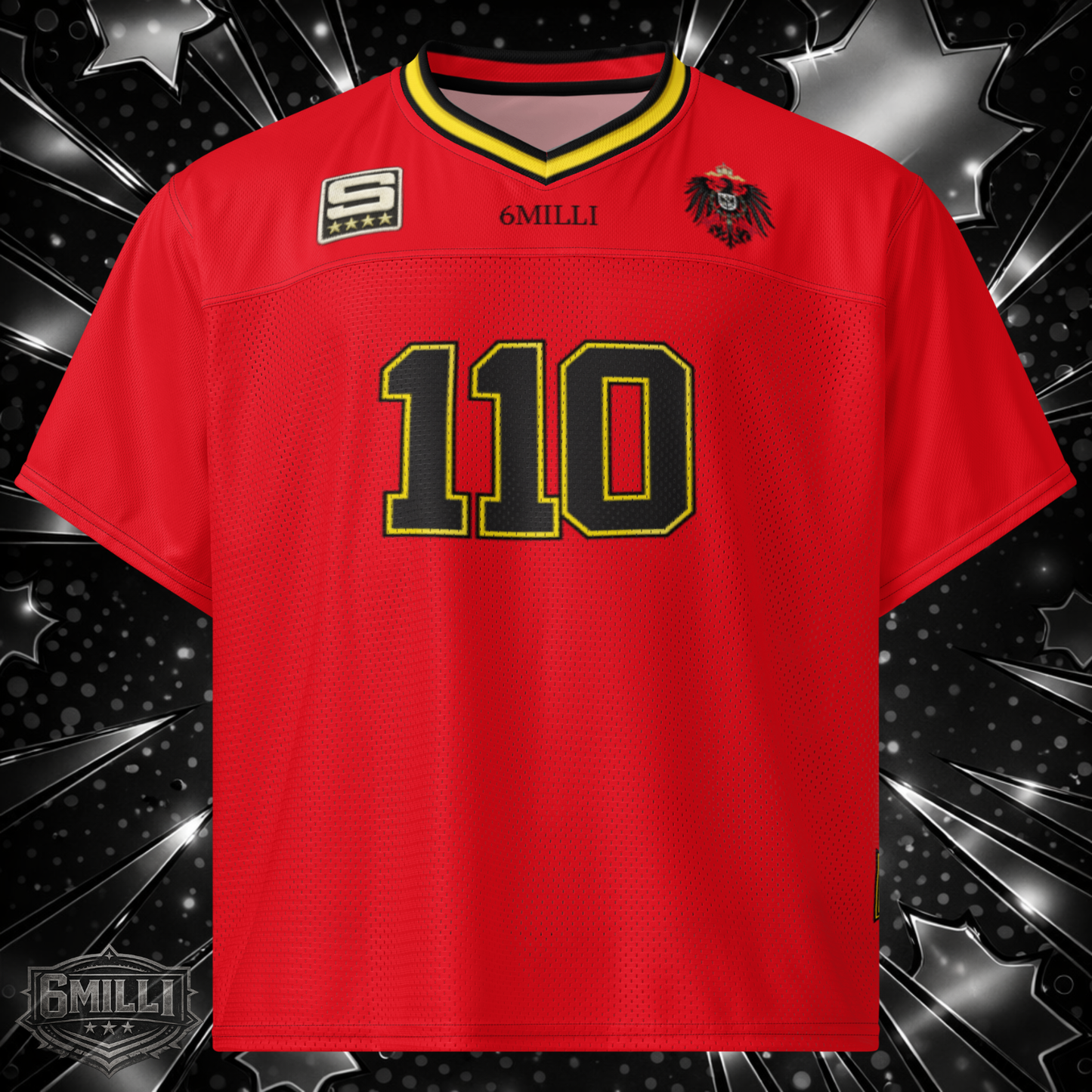 110 - Boxy football jersey