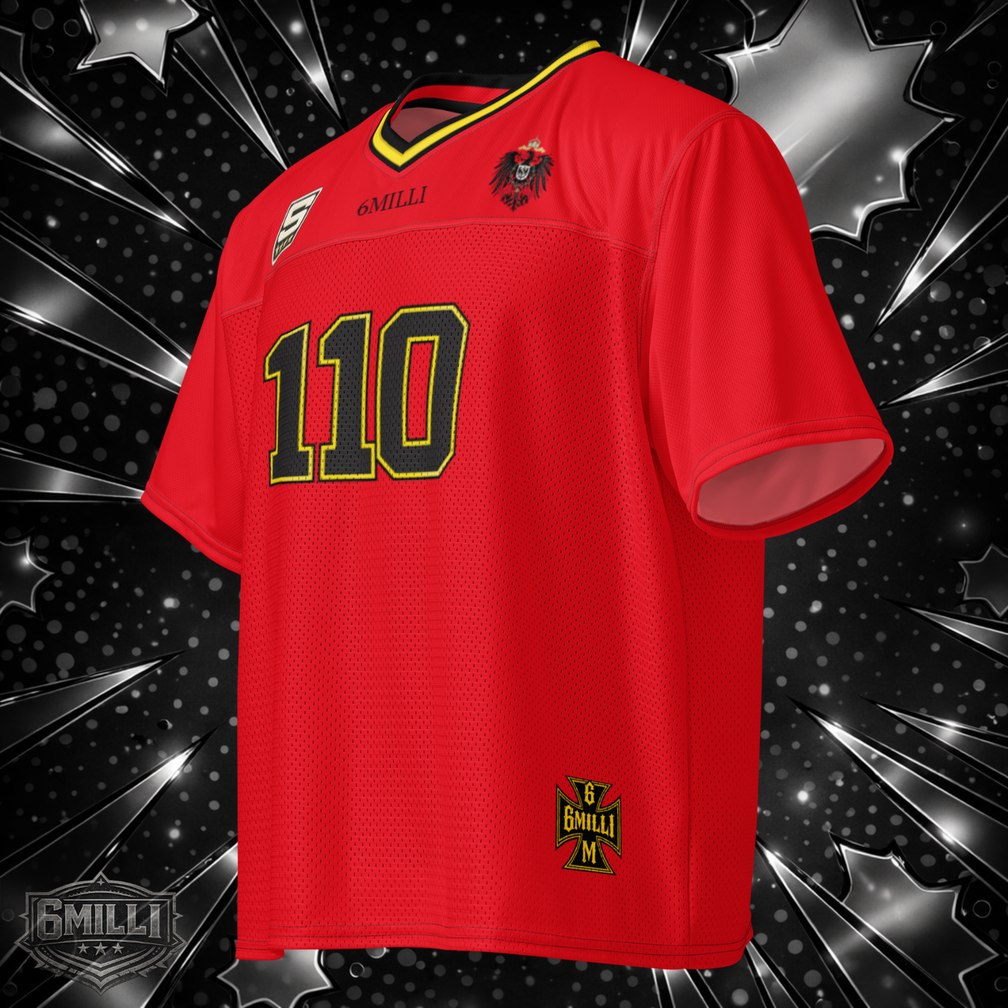 110 - Boxy football jersey