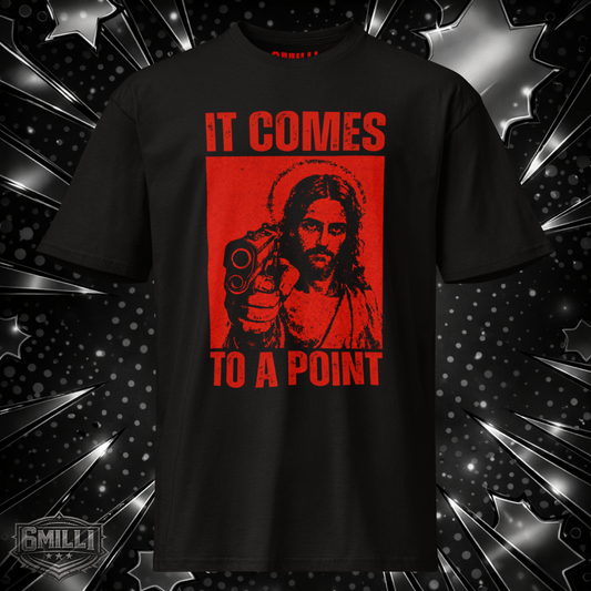 IT COMES TO A POINT - Men's Premium Short Sleeve Tee