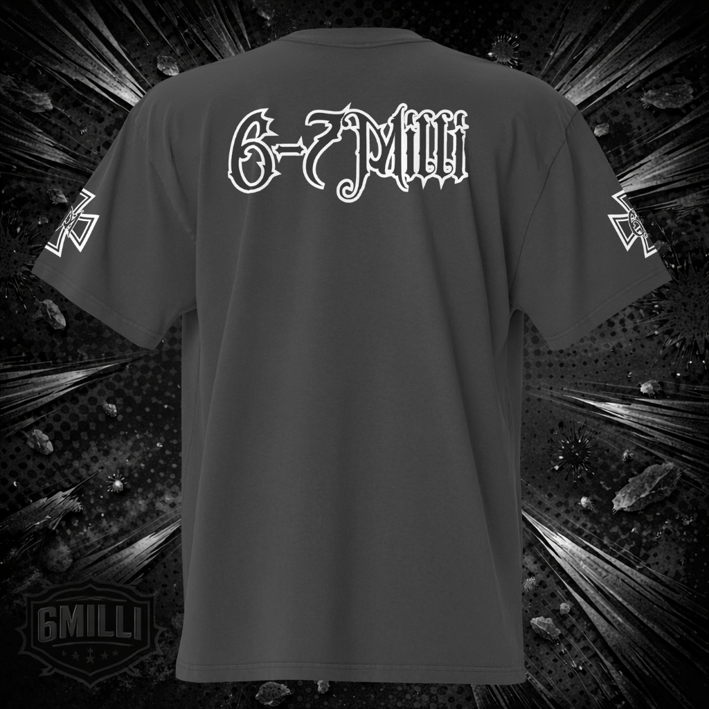 6-7MILLI - Oversized faded t-shirt