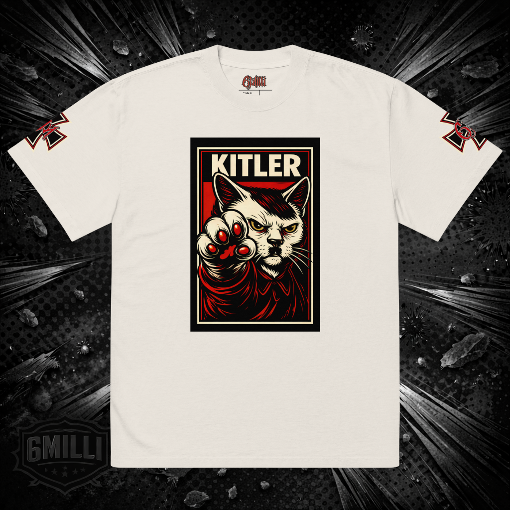 KITLER - Oversized faded t-shirt