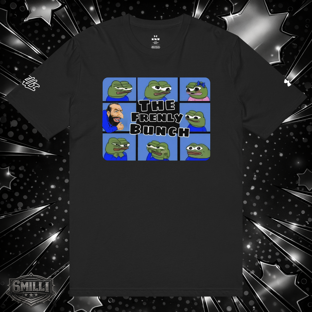 The Frenly Bunch Under ArmourⓇ athletic t-shirt