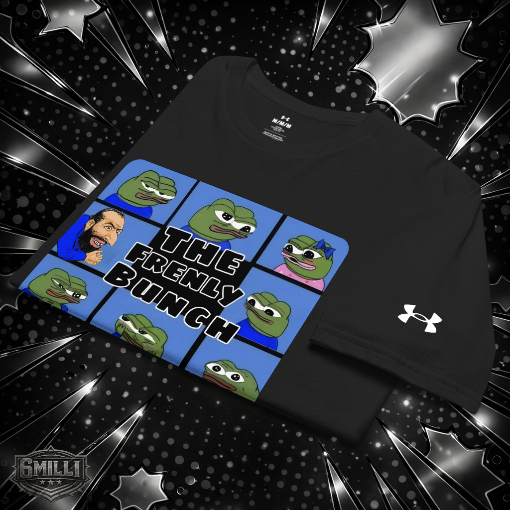 The Frenly Bunch Under ArmourⓇ athletic t-shirt