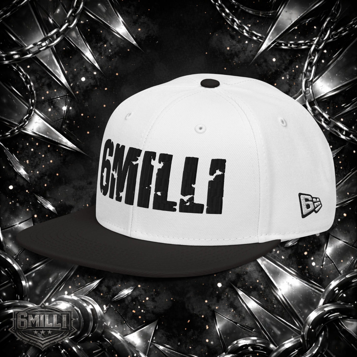 6MILLI TEAM (ROMAN EDITON) - Embroidered Snapback Hat