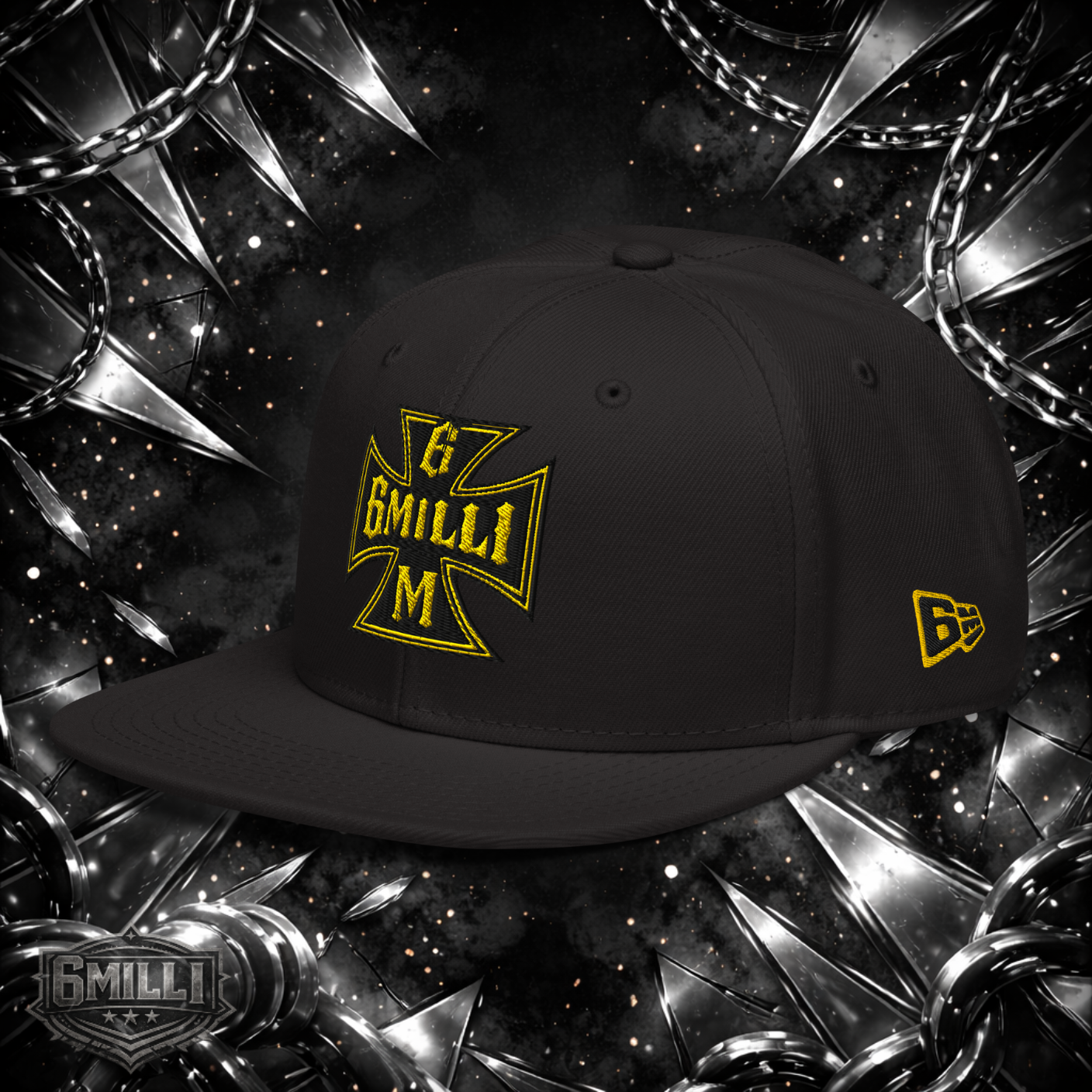 6MILLI (ROMAN LEAGUE) - Embroidered Snapback Hat