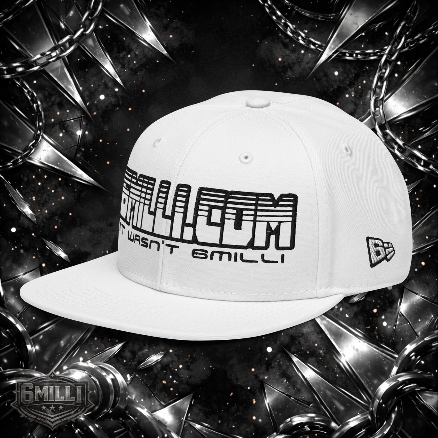 IT WASN'T 6MILLI - Embroidered Snapback Hat