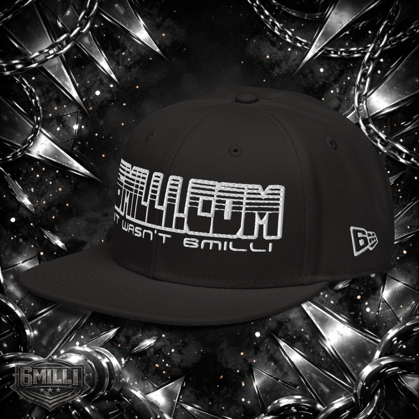 IT WASN'T 6MILLI - Embroidered Snapback Hat