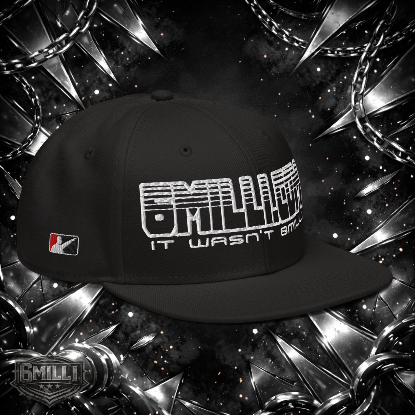 IT WASN'T 6MILLI - Embroidered Snapback Hat