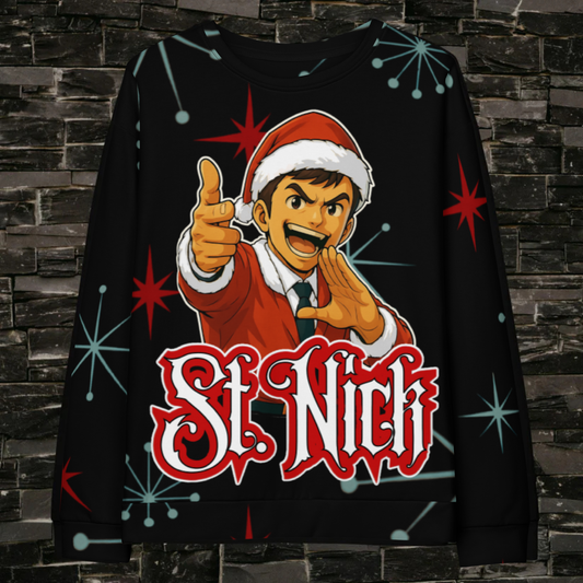St. Nick cotton sweatshirt