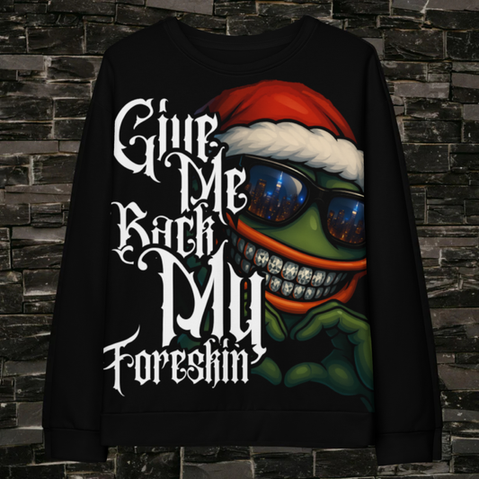 Groyper Christmas cotton sweatshirt