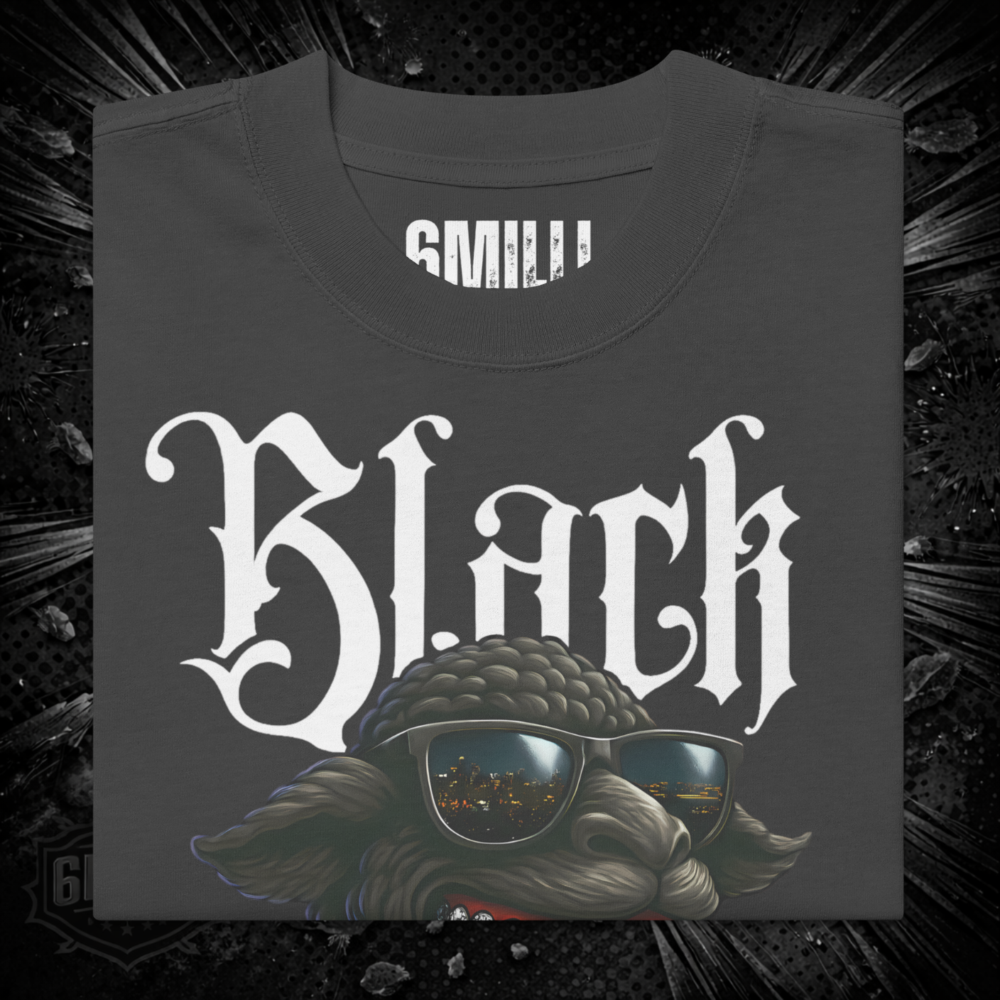 BLACK SHEEP - Oversized faded t-shirt