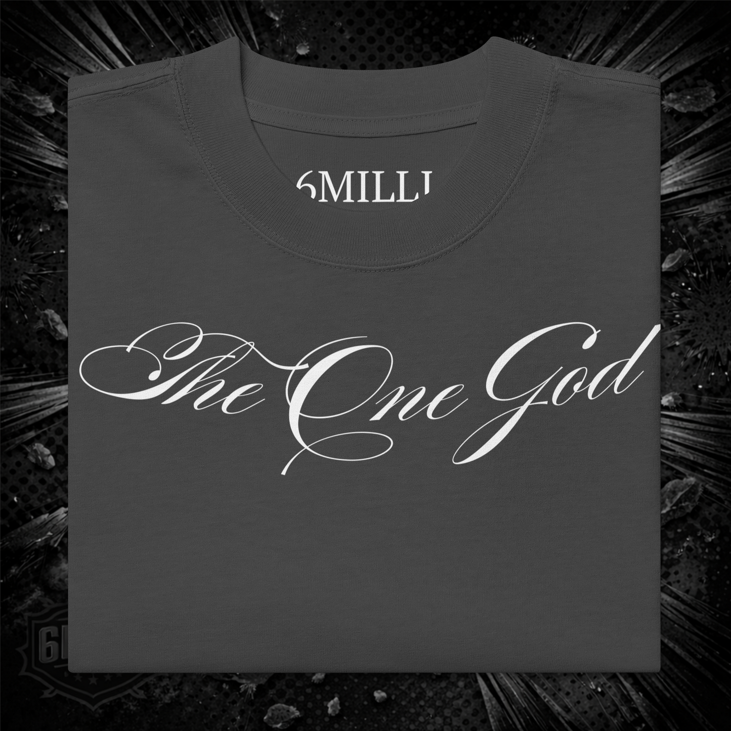 THE ONE GOD - Oversized faded t-shirt