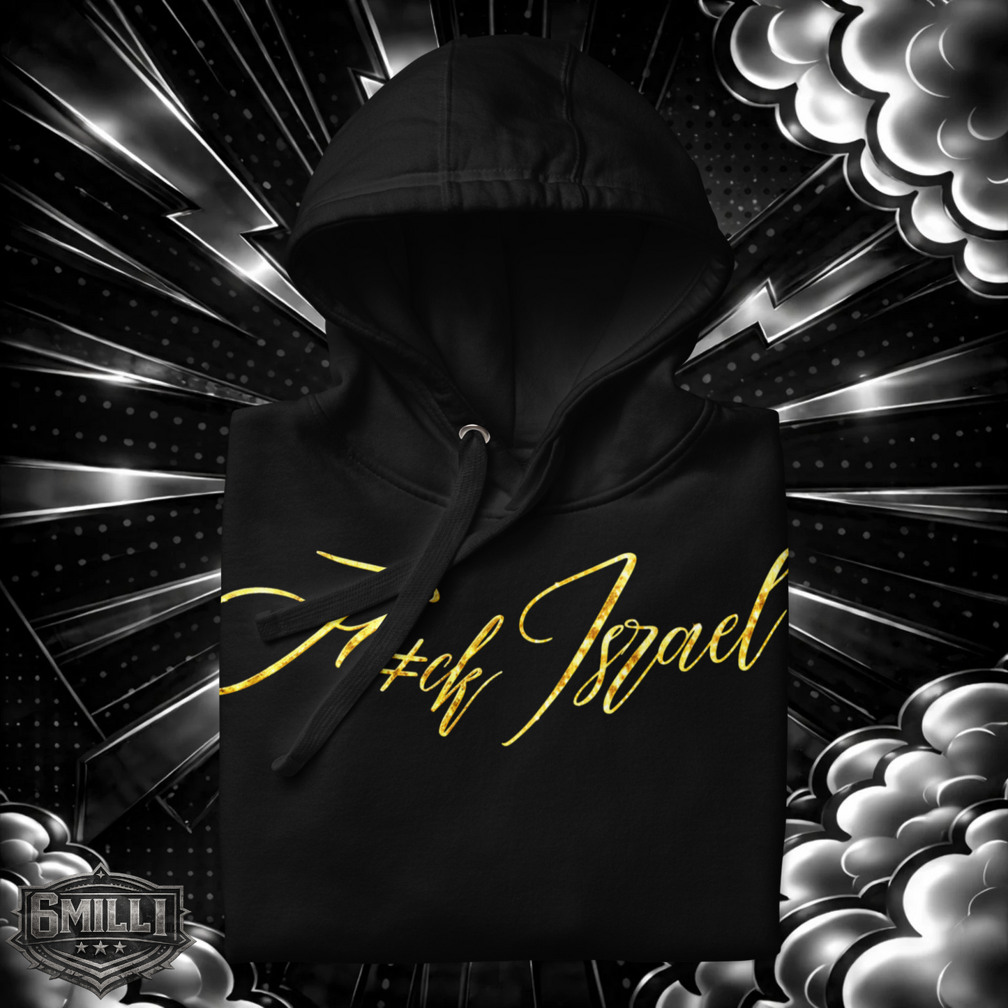 F#CK ISRAEL (GOLD) - Hoodie