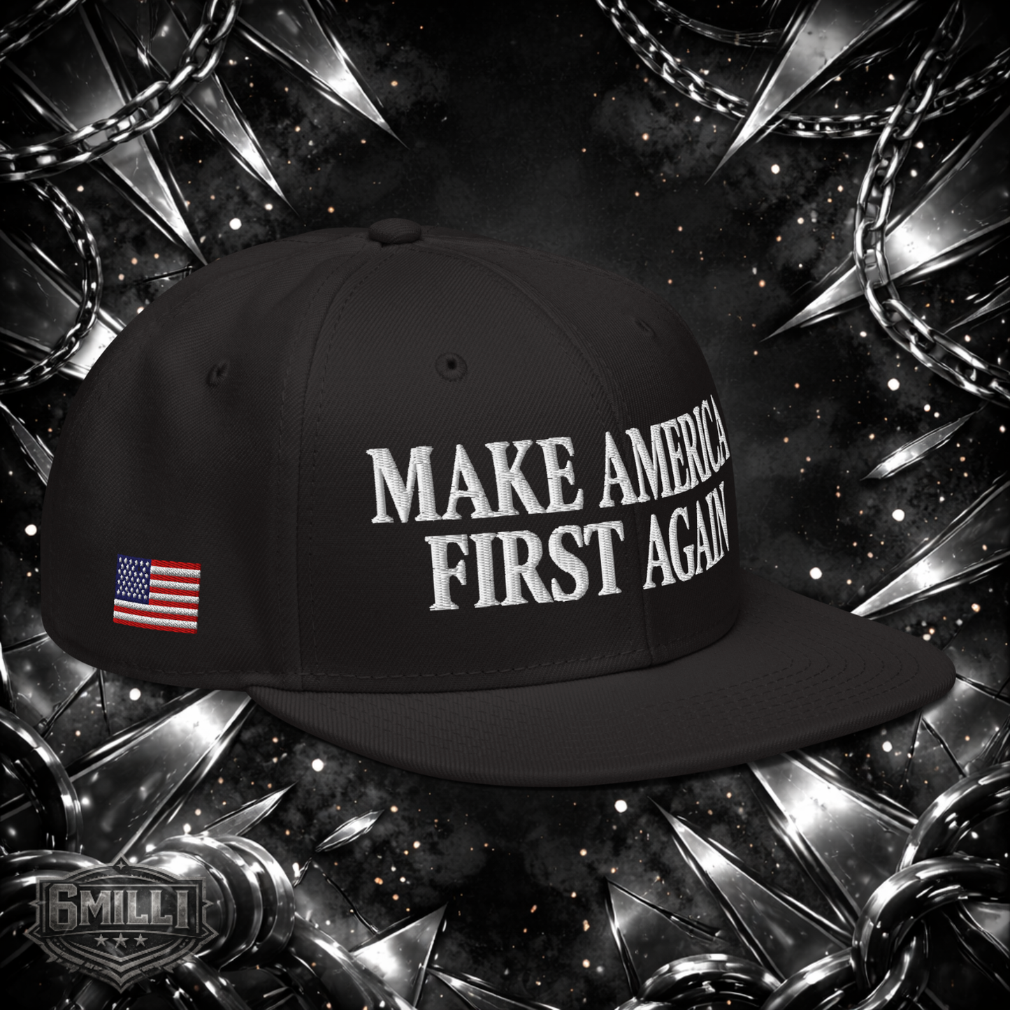 MAKE AMERICA FIRST AGAIN (110 EDITION) - Snapback Hat