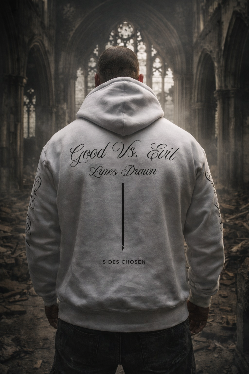 THE ONE GOD - Oversized heavyweight hoodie