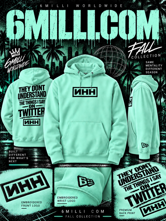 NHH Embroidered midweight hoodie