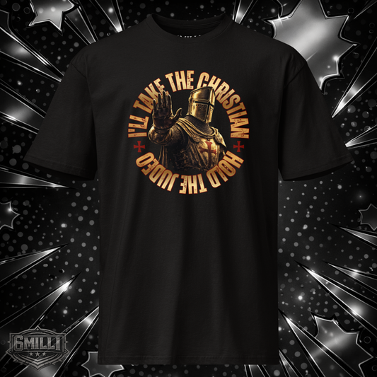 HOLD THE JUDEO - Men's Premium Short Sleeve Tee